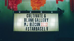 Cultivate Blank Gallery MJbizcon event staircase hippie sabotage