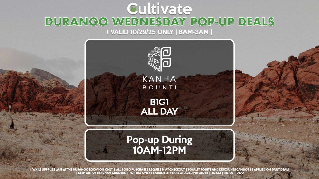 BOUNTI/KANHA (D) B1G1 ALL DAY Pop-up During 10AM-12PM
