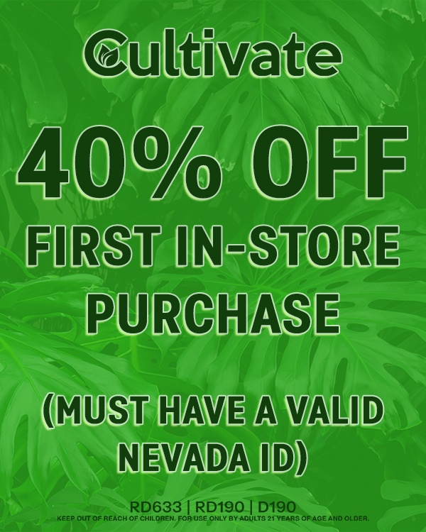 40% off first in-store purchase