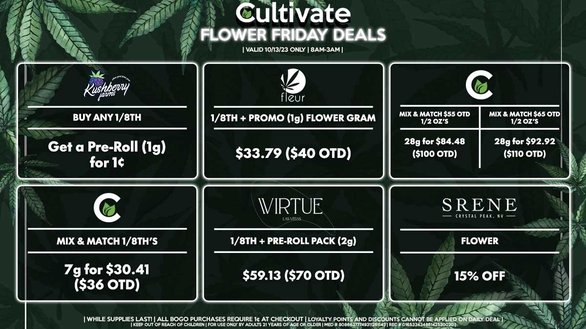 Daily Dispensary Deals & Specials - IgadI