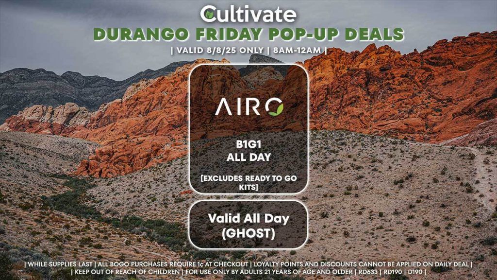 AIRO
B1G1
ALL DAY
[EXCLUDES READY TO GO
KITSI
Valid All Day
(GHOST)
