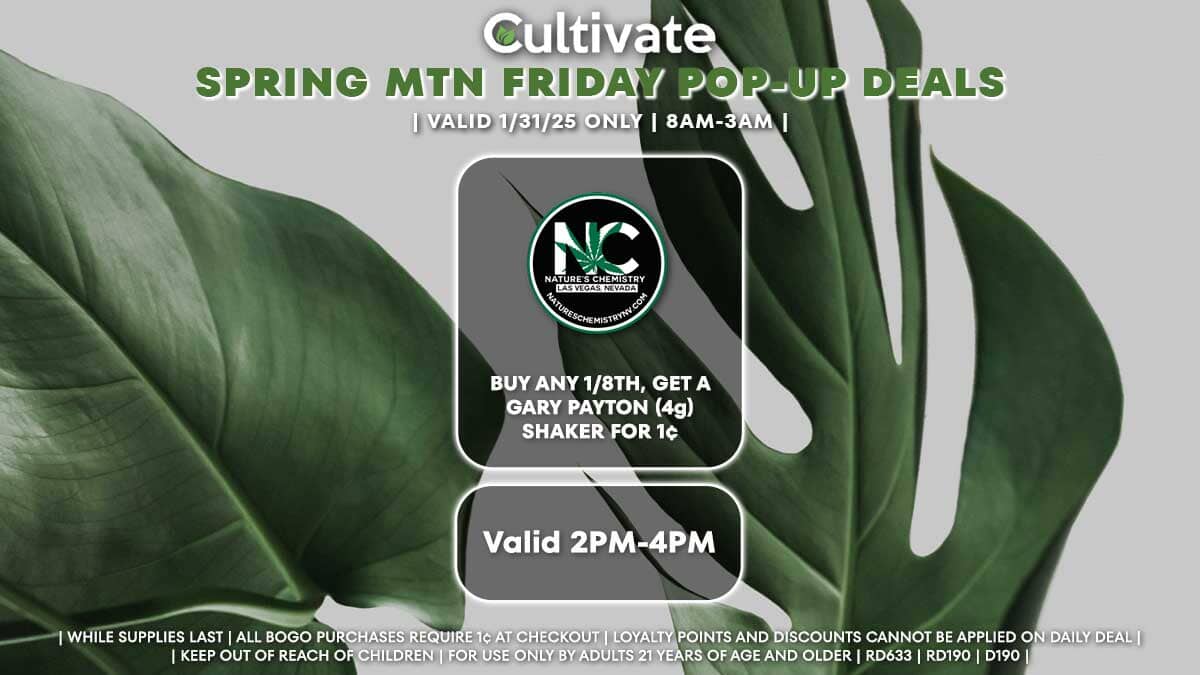 Nature's Chemistry Pop-ups Las Vegas Cultivate Spring Mountain