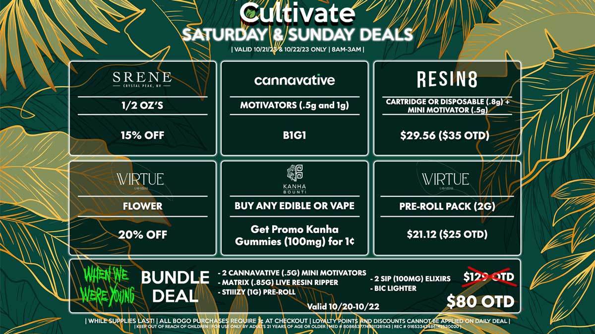 Daily Dispensary Deals & Specials - IgadI