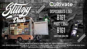 stiiizy mart tour bus deals cultivate las vegas 2022