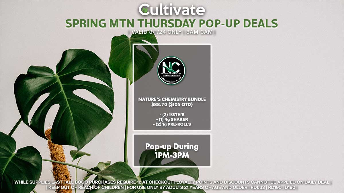 AMA Las Vegas Cultivate Spring Mountain Pop-ups