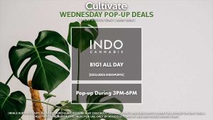 INDO (W) B1G1 All Day Pop-up During 3PM-6PM