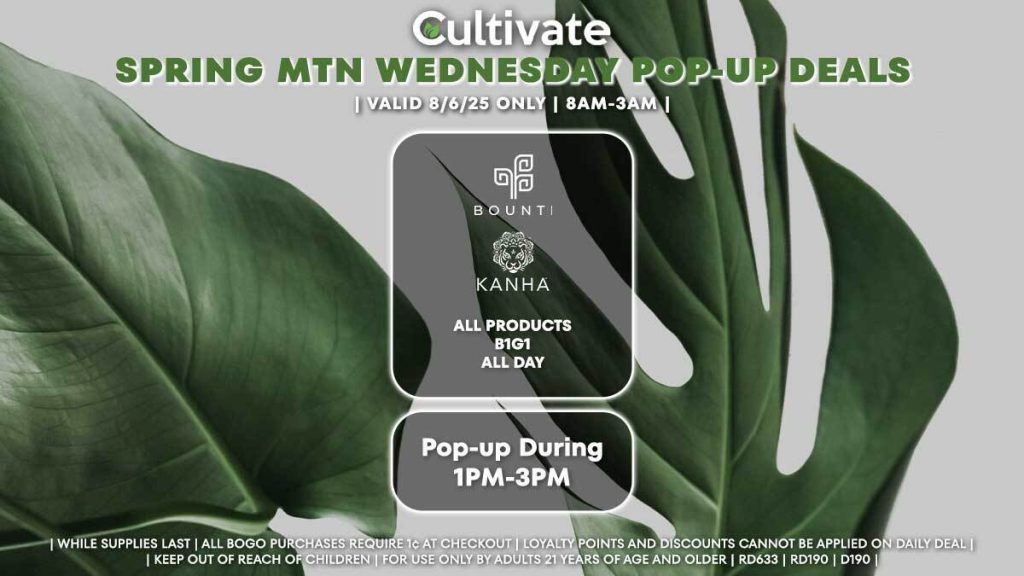 Bounti Kanha Pop-Up ALL PRODUCTS
B1G1
ALL DAY
Pop-up During
1PM-3PM